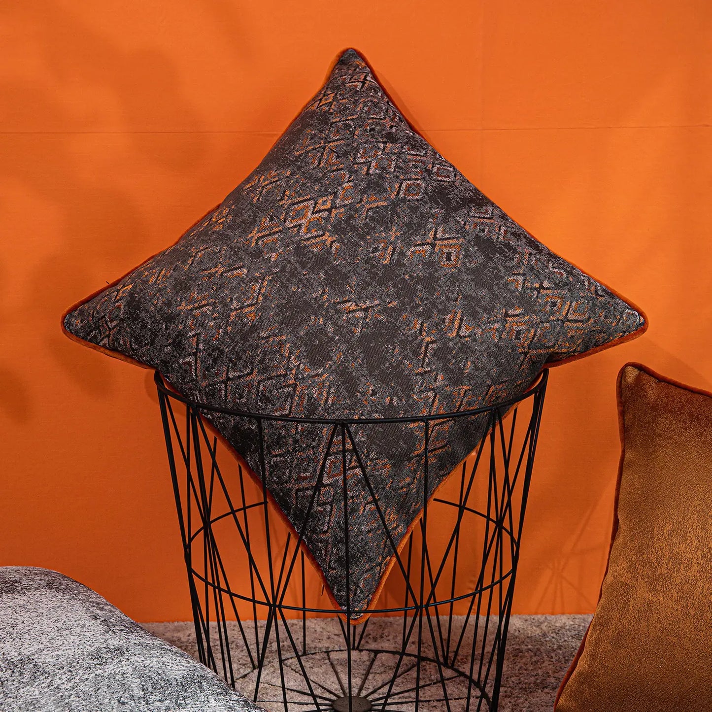 American Jacquard Pillow for Sofa Cushion