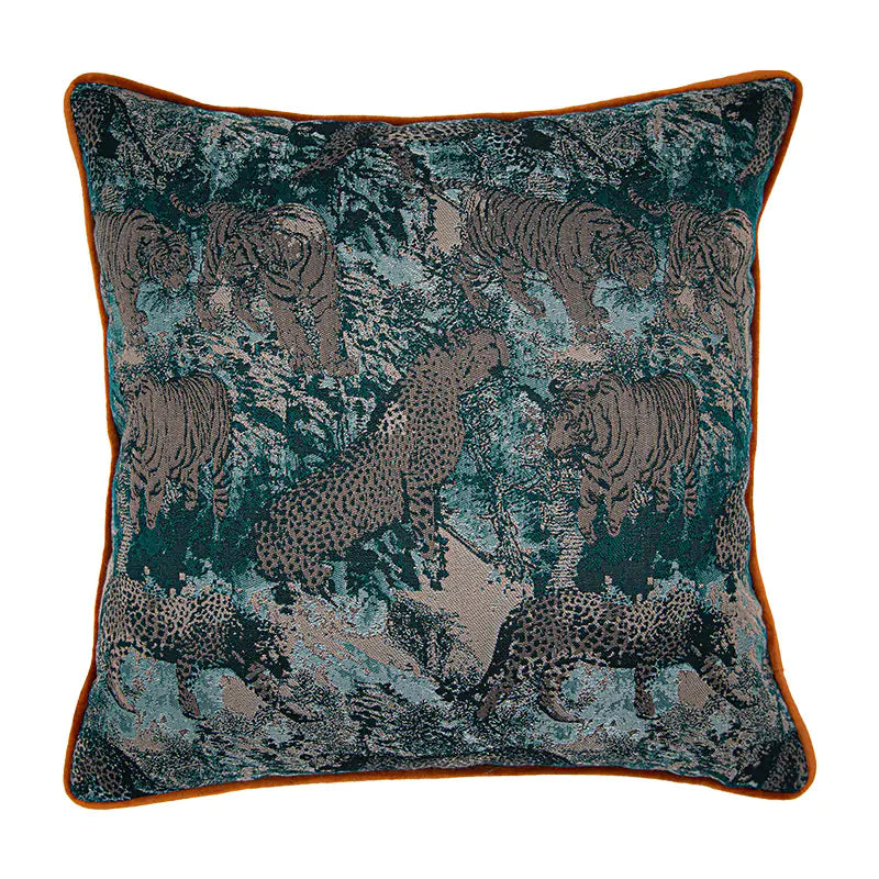 American Jacquard Pillow for Sofa Cushion