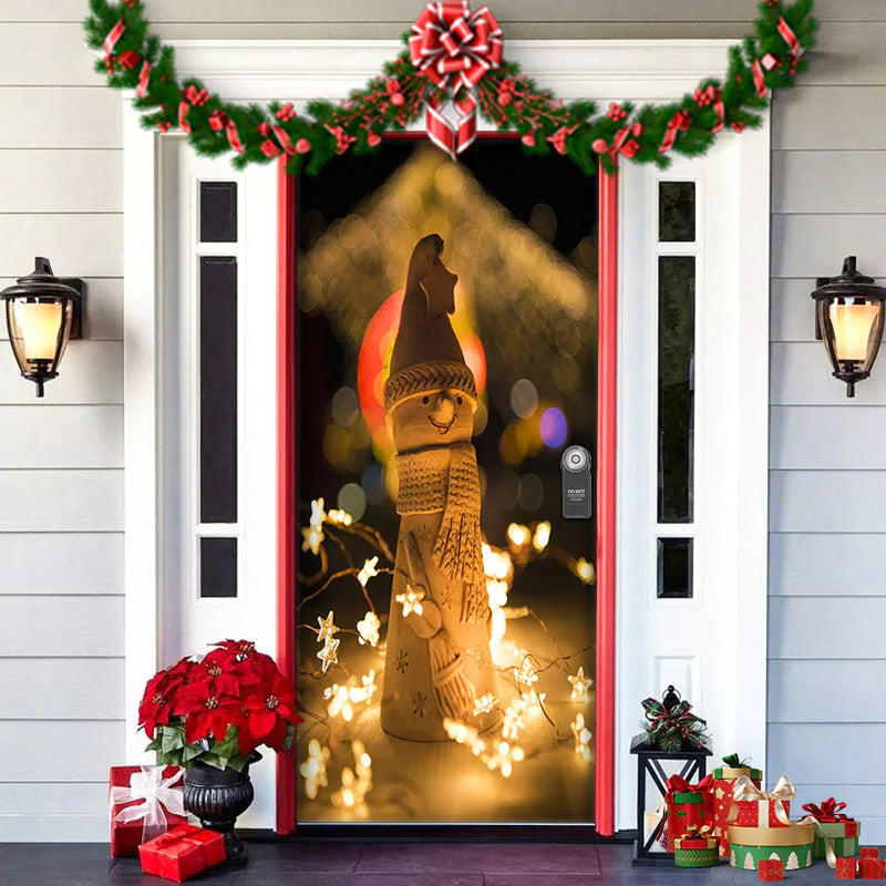 Christmas Themed Door Decoration