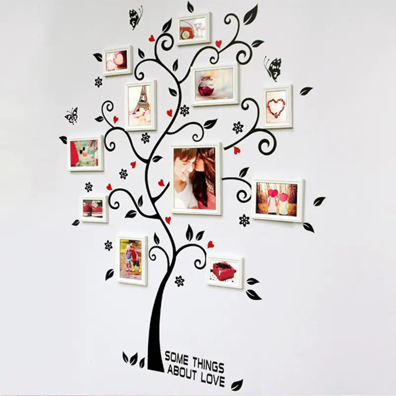 Happy Tree Photo Wall Decor for Weddings and Home
