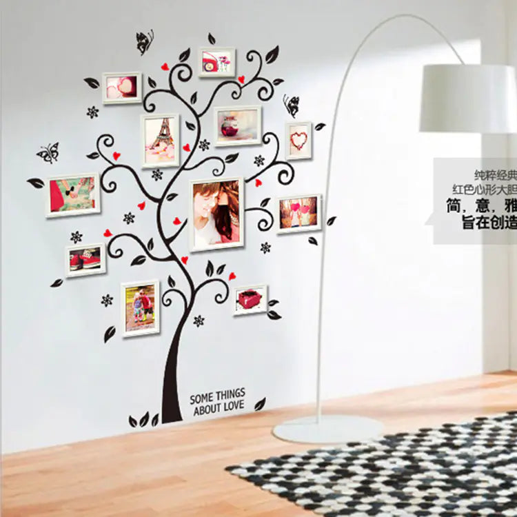 Happy Tree Photo Wall Decor for Weddings and Home