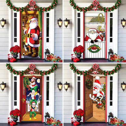 Christmas Themed Door Decoration