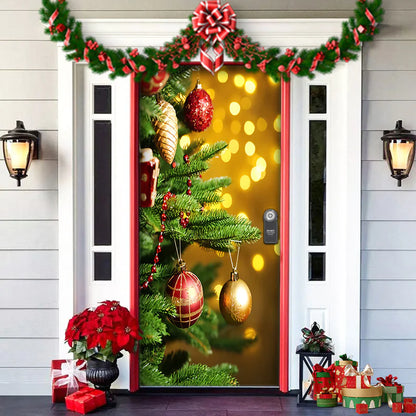 Christmas Themed Door Decoration