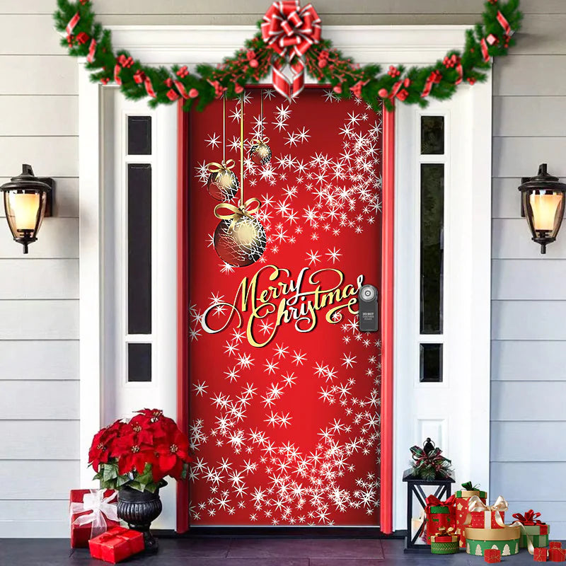 Christmas Themed Door Decoration